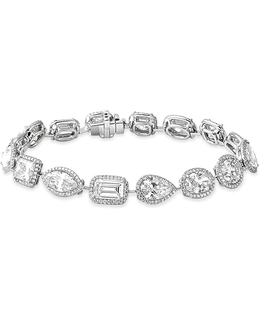 Chic and Classic mix Fancy Shape Diamond Bracelet – Prima Gems