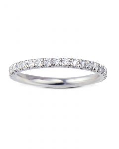 French set diamond eternity band