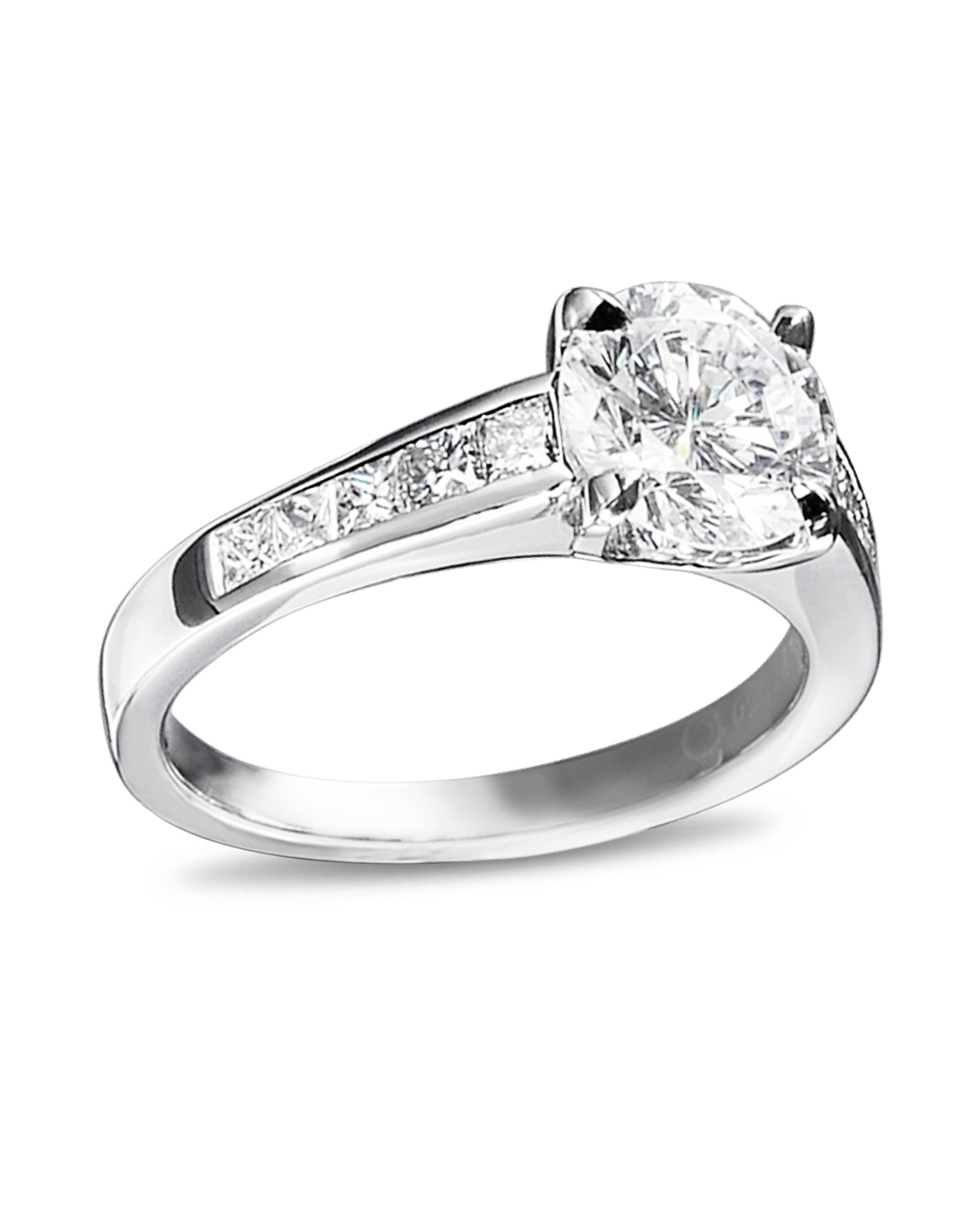Dakota Platinum Engagement Ring - Turgeon Raine