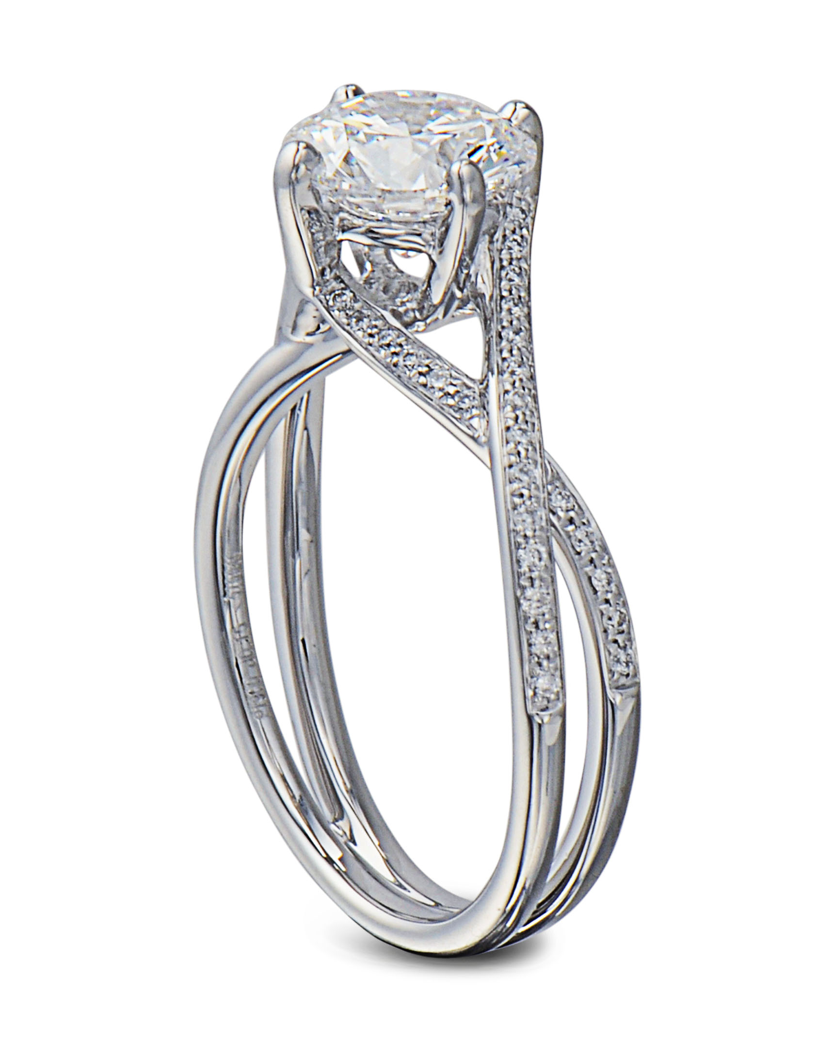 Criss Cross Engagement Ring Turgeon Raine   RMD4U02035 2 