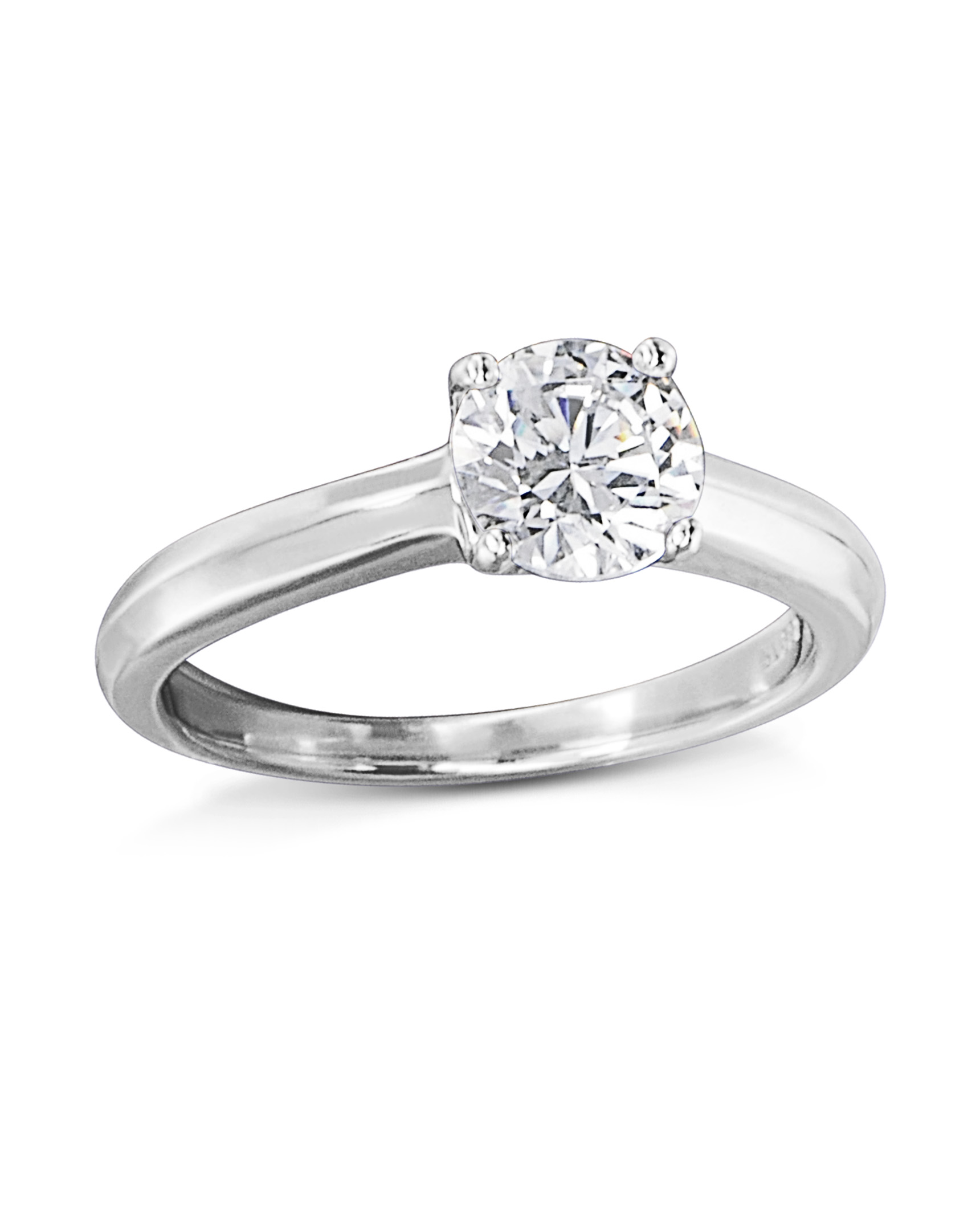 1 carat Platinum - Gelsey Engagement Ring - Engagement Rings at Best Prices  in India | SarvadaJewels.com