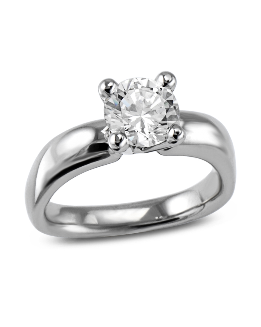 Platinum Cushion Diamond Modern Halo French Pave Engagement Ring -1/6c –  RockHer.com