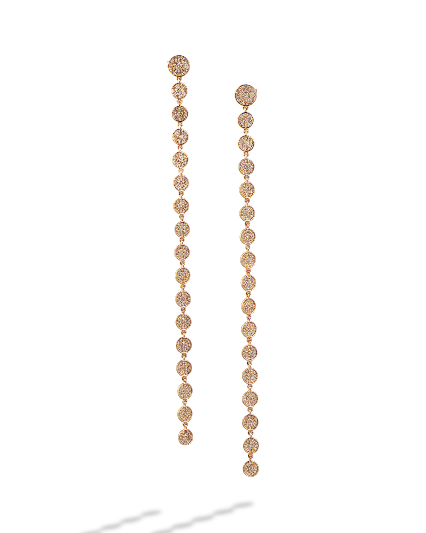 Rose Gold Clover Dangle Earrings – GIVA Jewellery