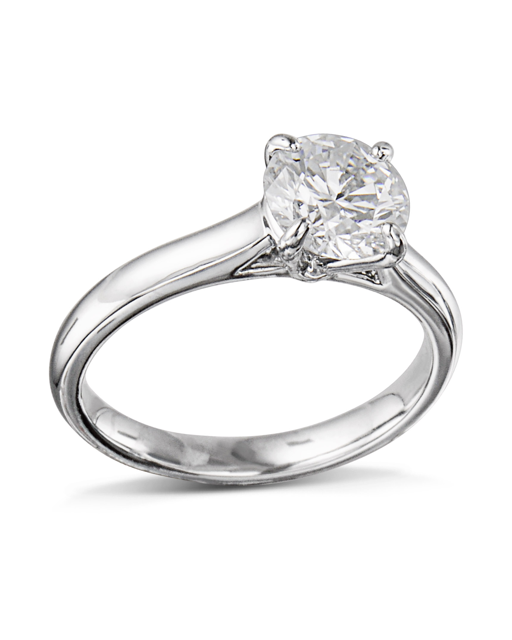 1 1/4 Ctw Diamond Engagement Ring with 1/2 Ct Princess Cut C | Becker's  Jewelers | Burlington, IA