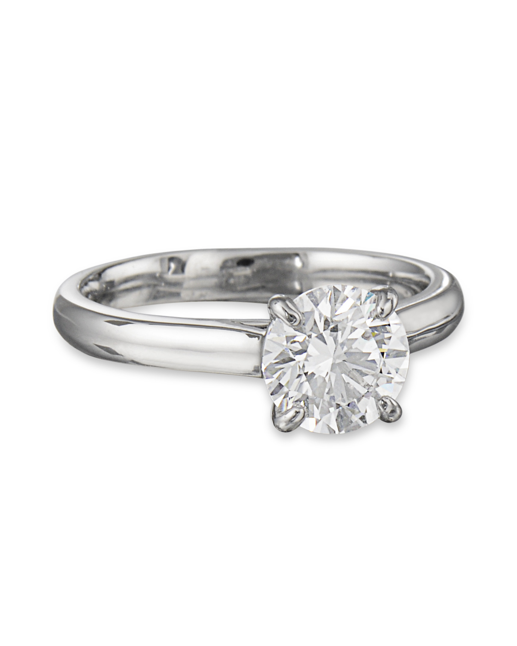 Elegant Platinum Diamond Ring - Turgeon Raine