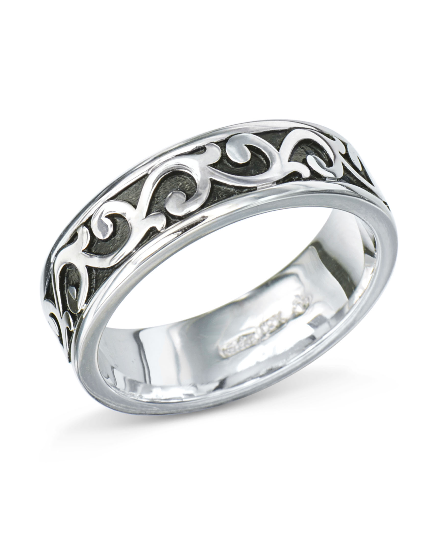 Black Rhodium and White Gold Ring - Turgeon Raine