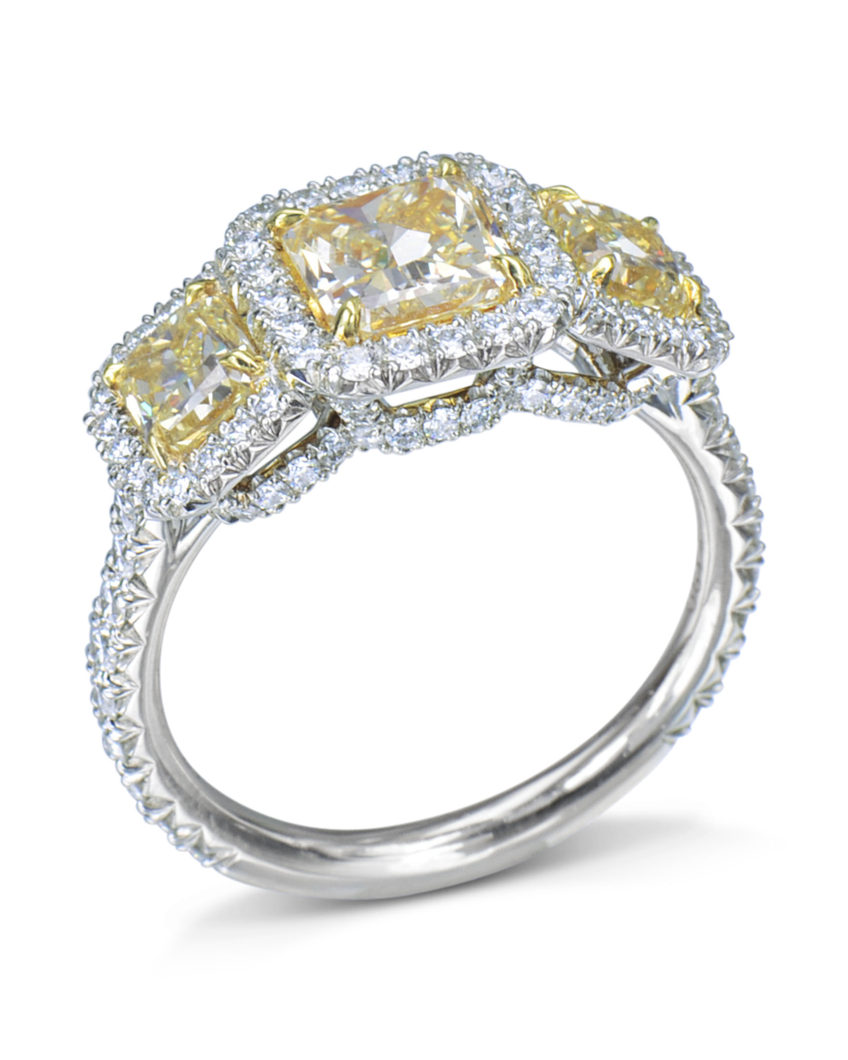 colored diamond engagement rings