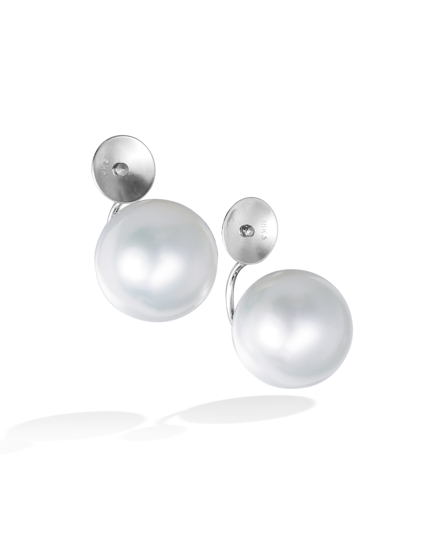 Faux Pearl Decor Earring Jackets | SHEIN IN