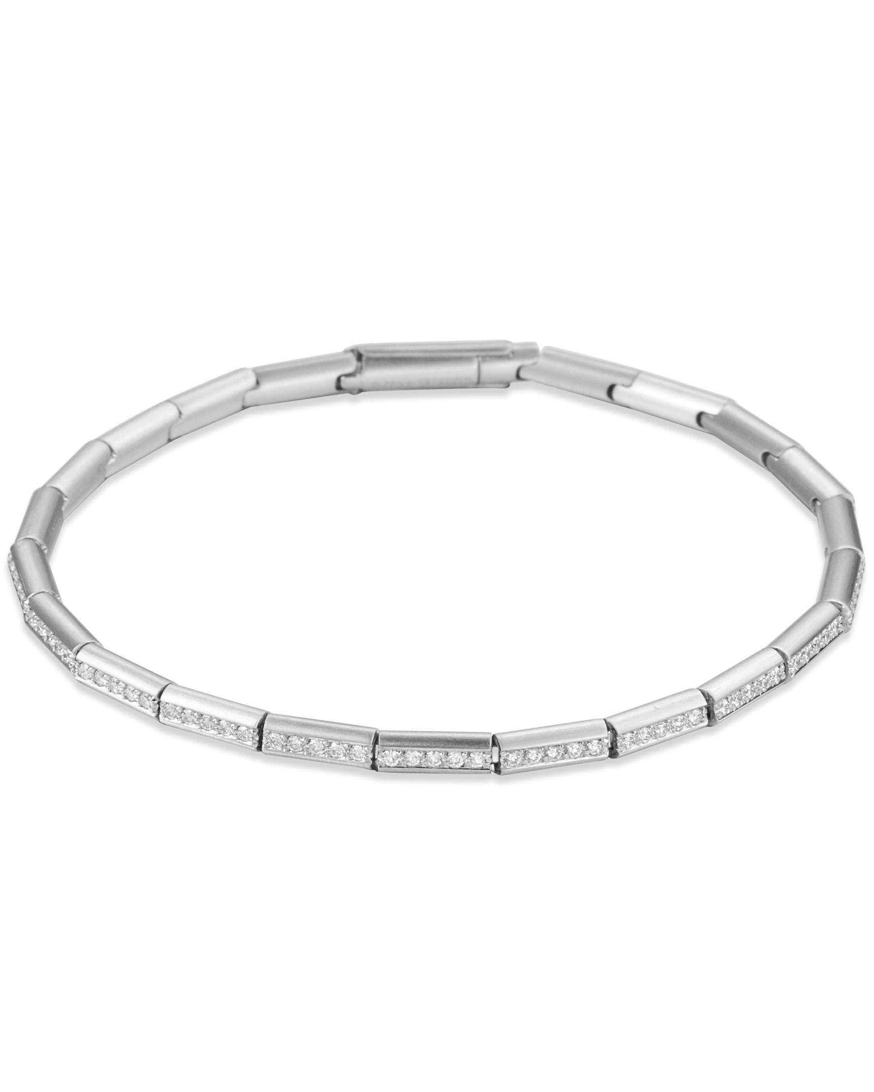 Favorita Platinum Diamond Link Bracelet 
