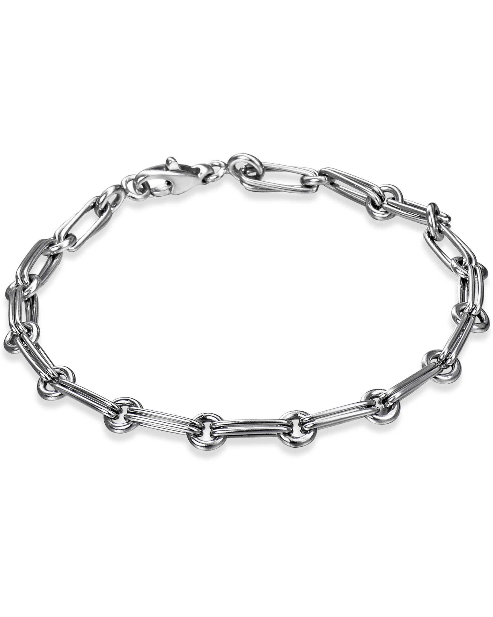 Tutti & Co Daze Double Link Chain Bracelet, Gold at John Lewis & Partners