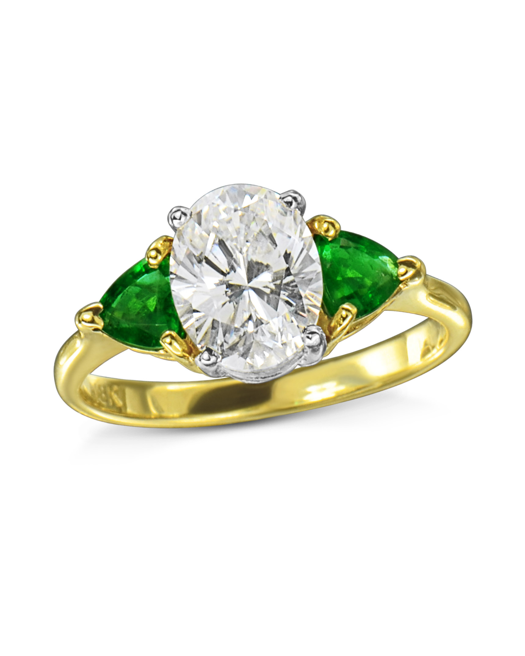 Green stone ring | Gold jewelry fashion, Ruby jewelry necklaces, Green stone  rings