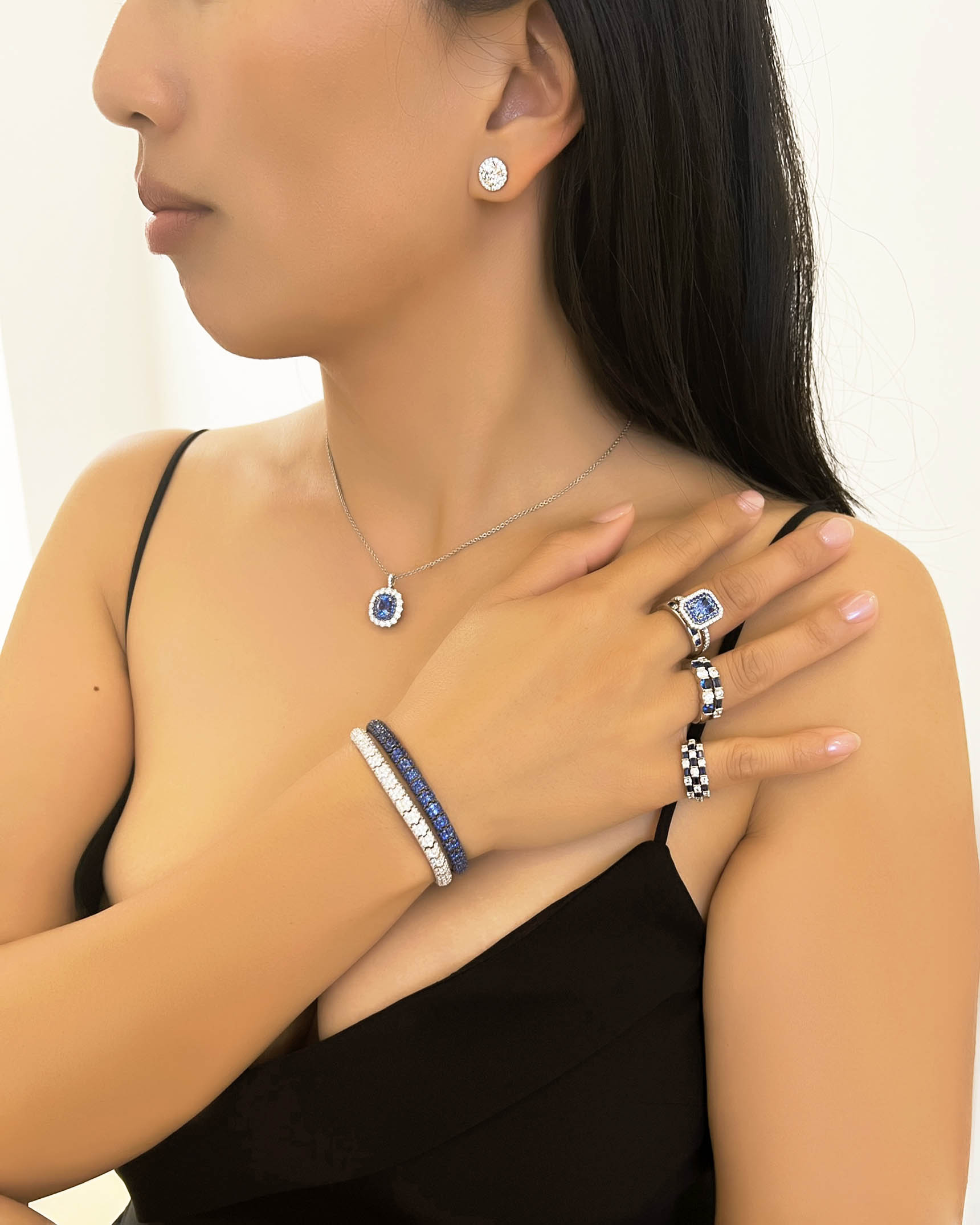 Blue Sapphire and Diamond Jewelry EDFKK05719 – RCDSA03098 – RACDS00778 – RACDS00851 – RACDS00844 – RACDS00976 – BCO3K00170 – BDOTK05158 – PNC6K01820 (second look)