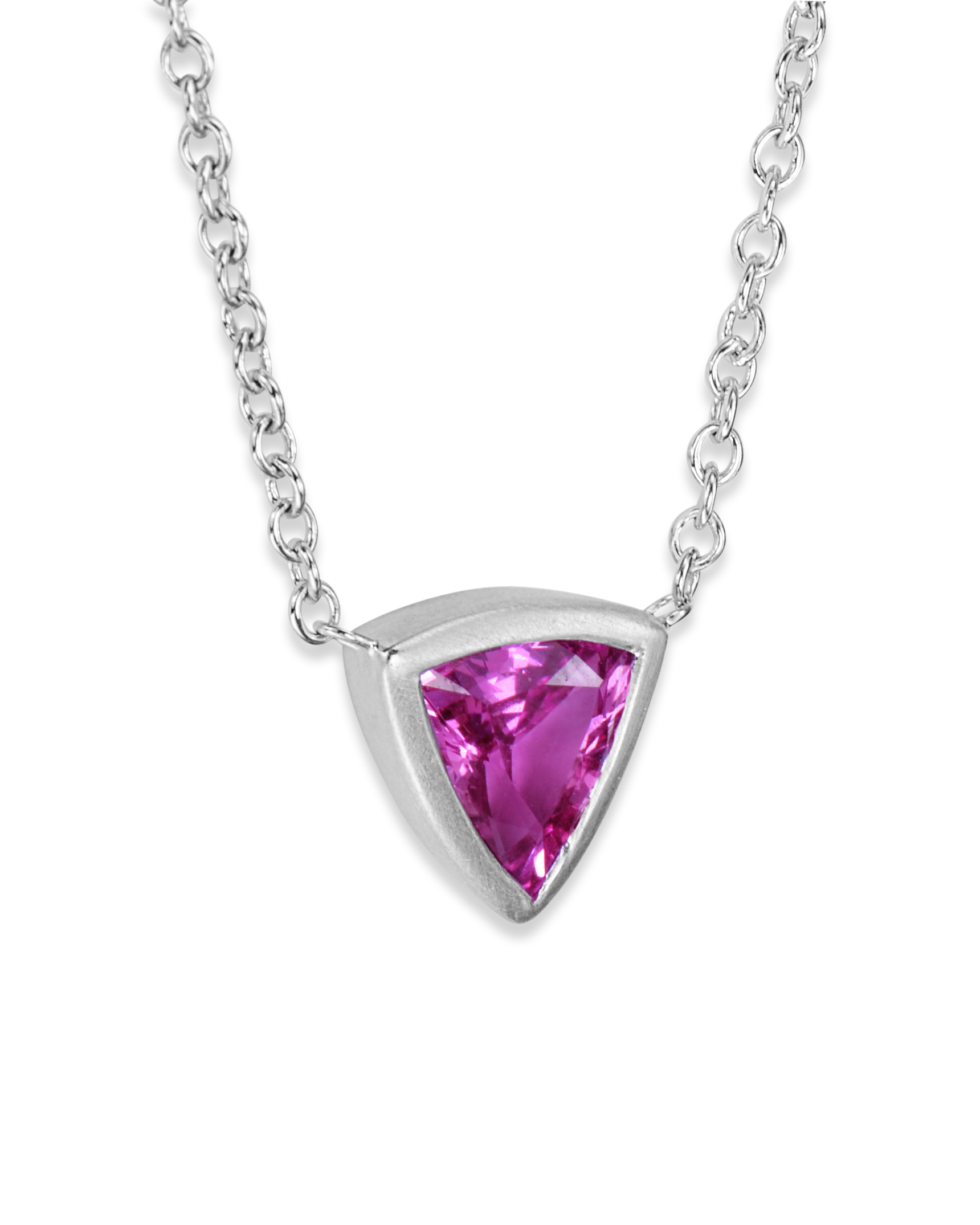 pink sapphire necklace price