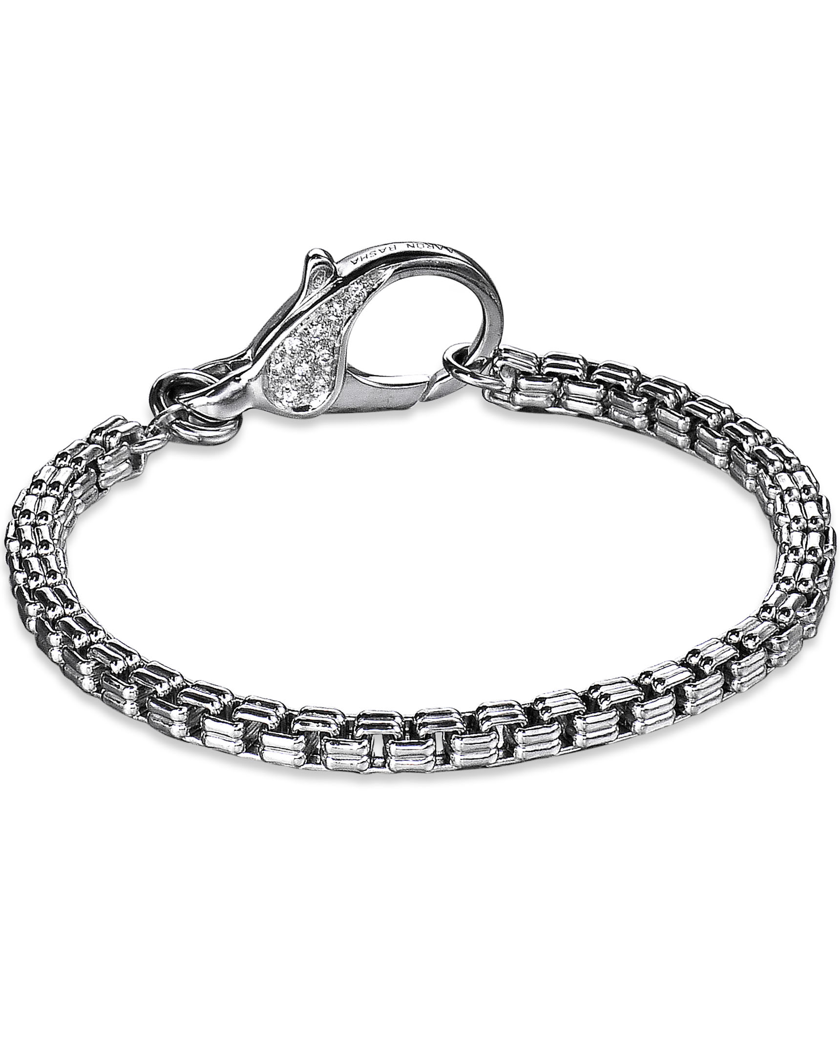 Pandora Infinite 14k White Gold Lab-grown Diamond Double Chain Bracelet |  Pandora UK