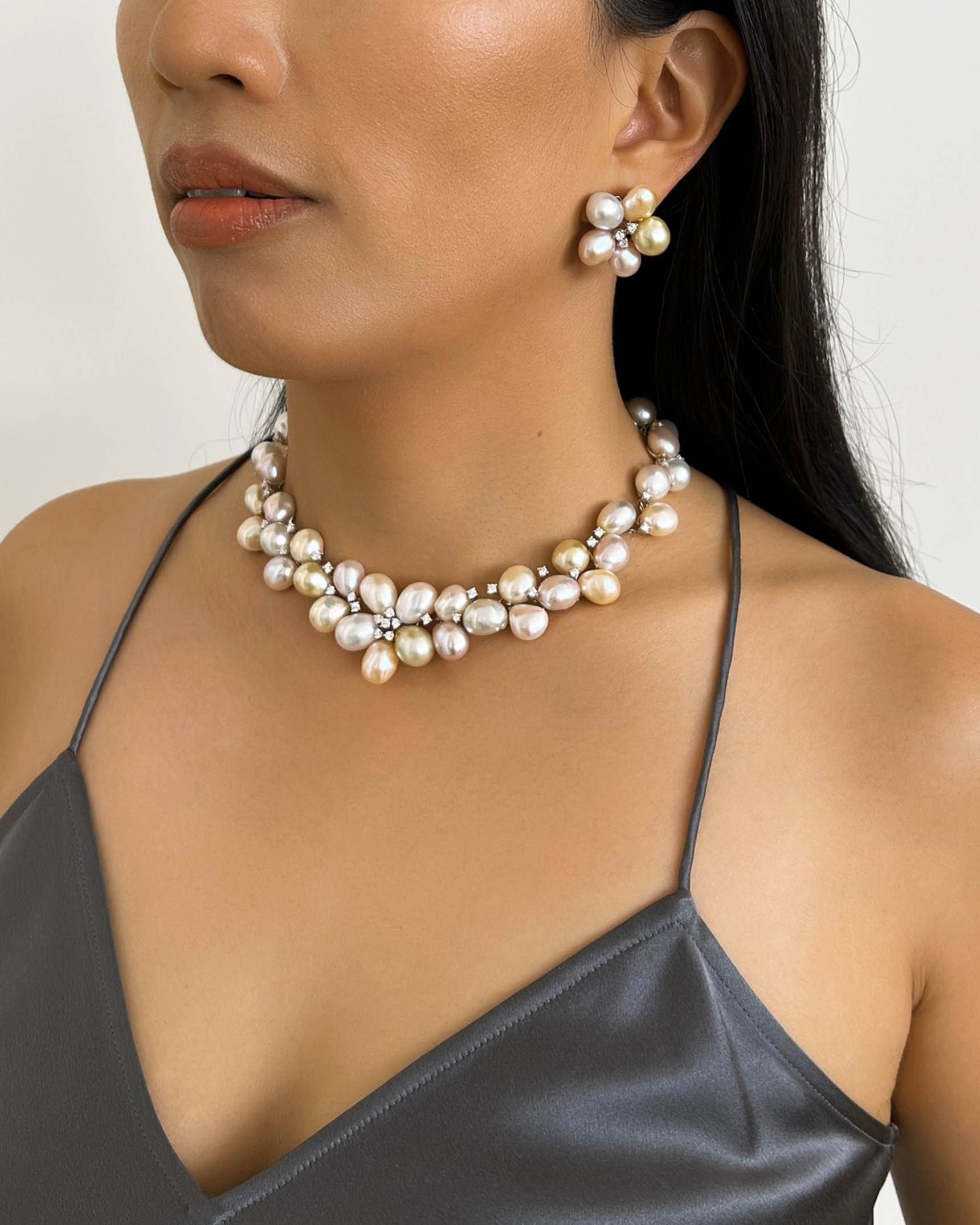 Baroque Pearl Earrings and Necklace EPDI00869 – PRL1600794