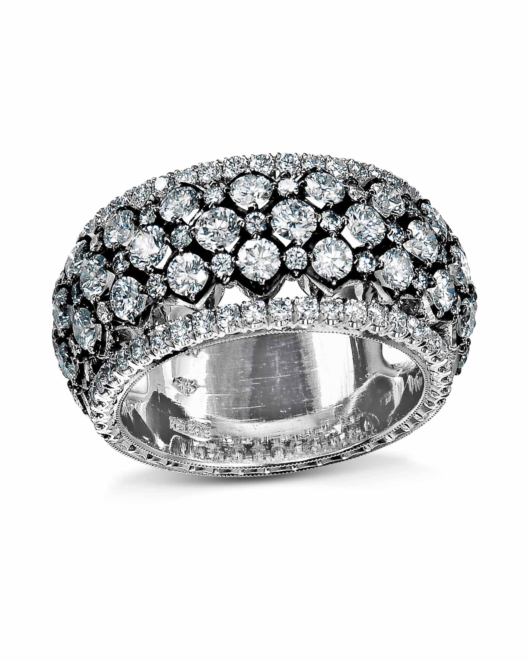 GORGEOUS Detailed Designer jack Kelege Amethyst and Diamond Halo Ring With  Free Shipping - Etsy