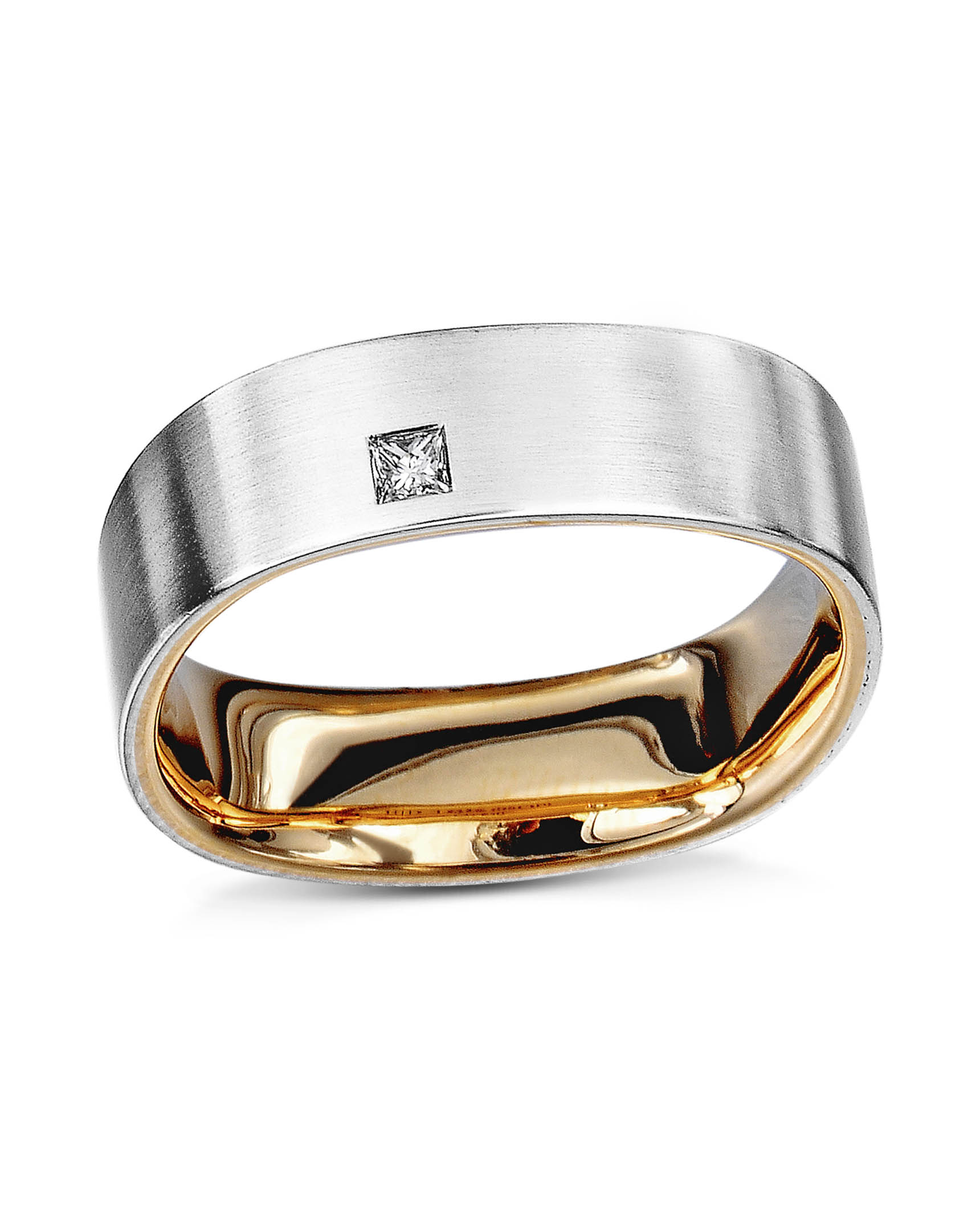 Buy Platinum & Rose Gold Couple Rings JL PT 999 Online in India - Etsy
