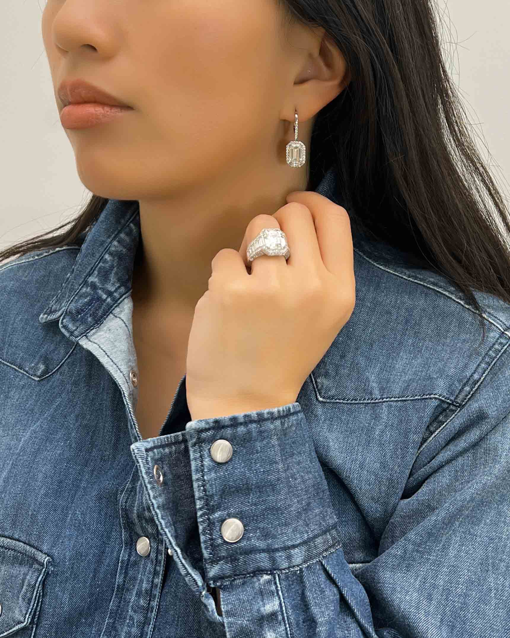 Diamond Earrings and Ring EDFKK05773 – RDCU404970