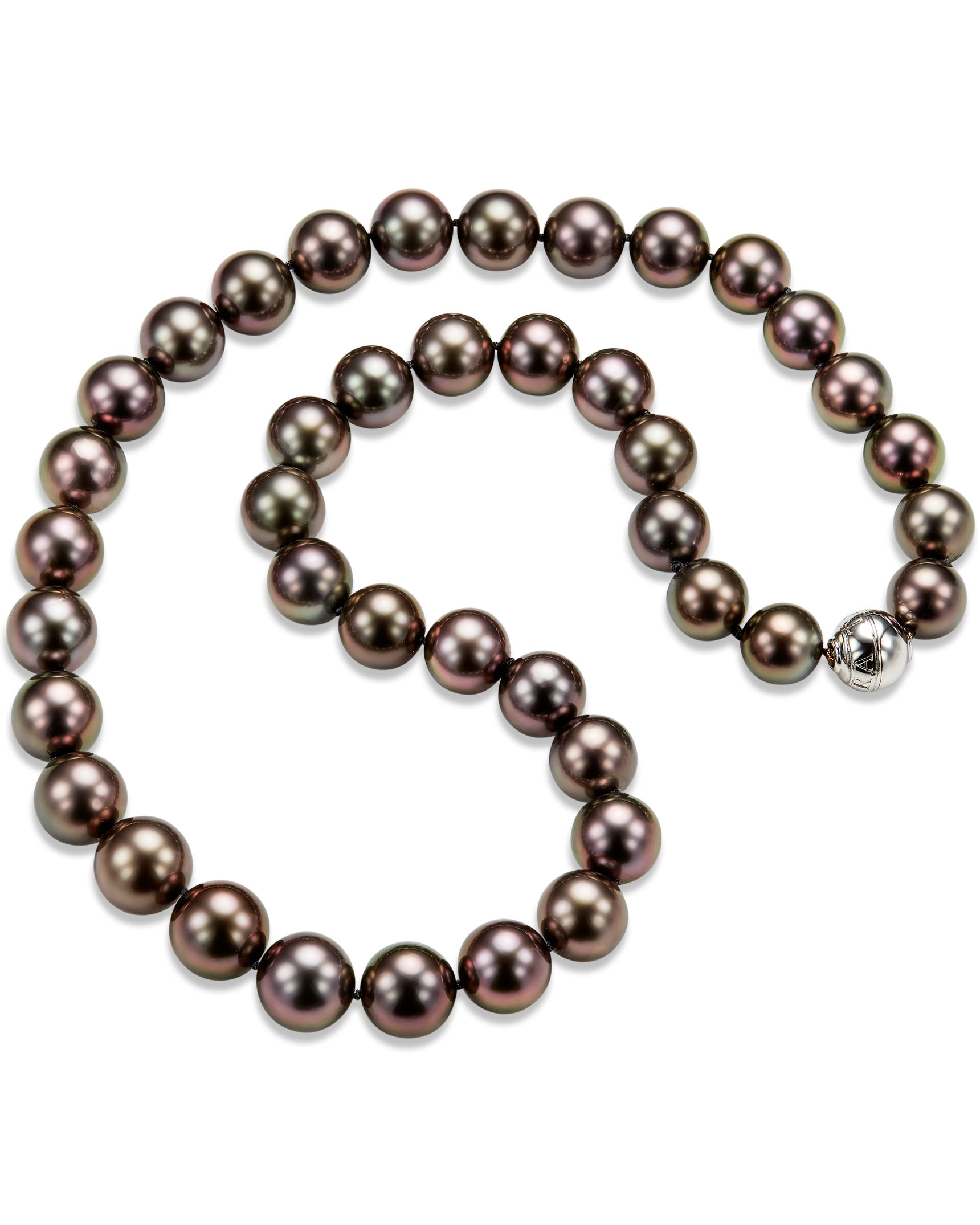 Black Diamond Bead Necklace - Turgeon Raine