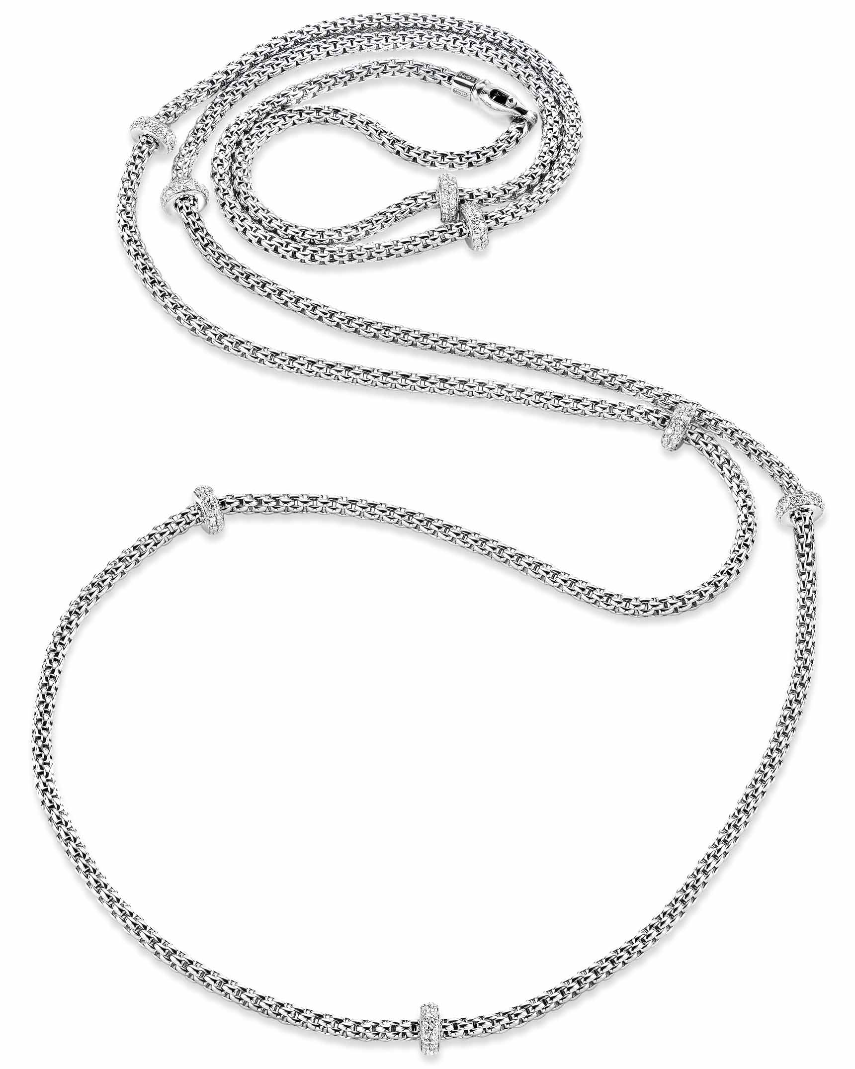 2.4mm Rope Chain Necklace, Sterling Silver | Men's Necklaces | Miansai