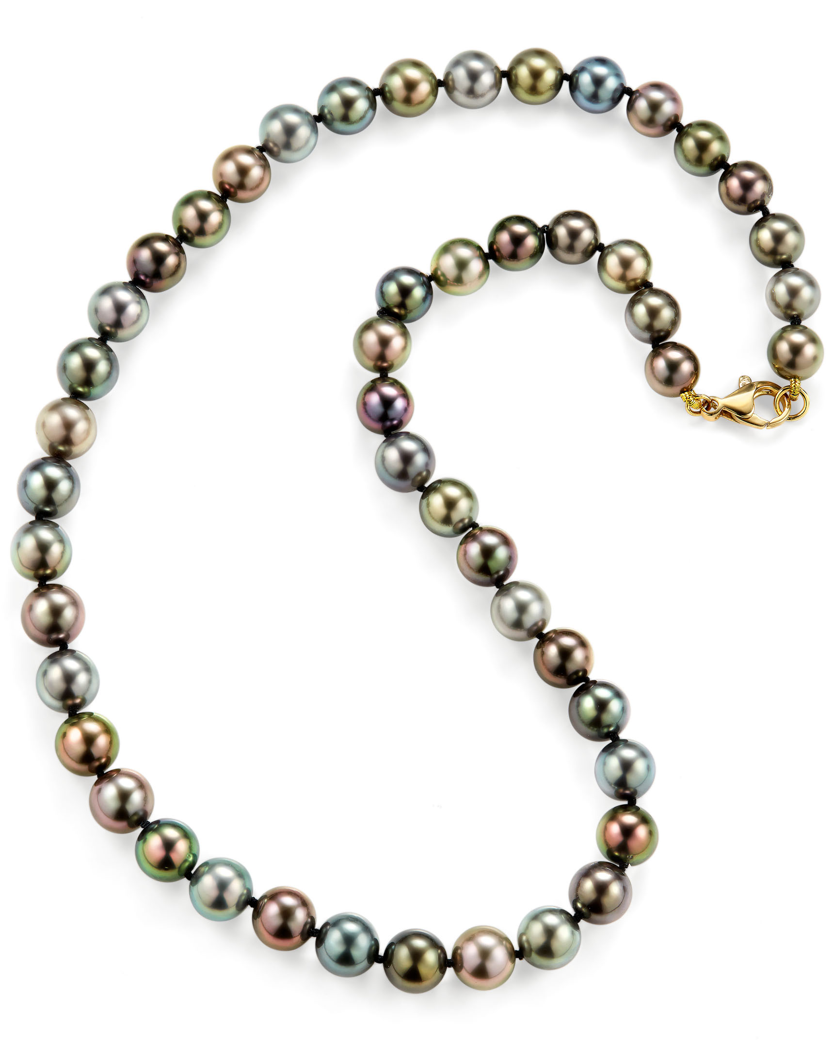 Multi Strand Long Keshi Pearl Necklace — Jet Couture Jewels
