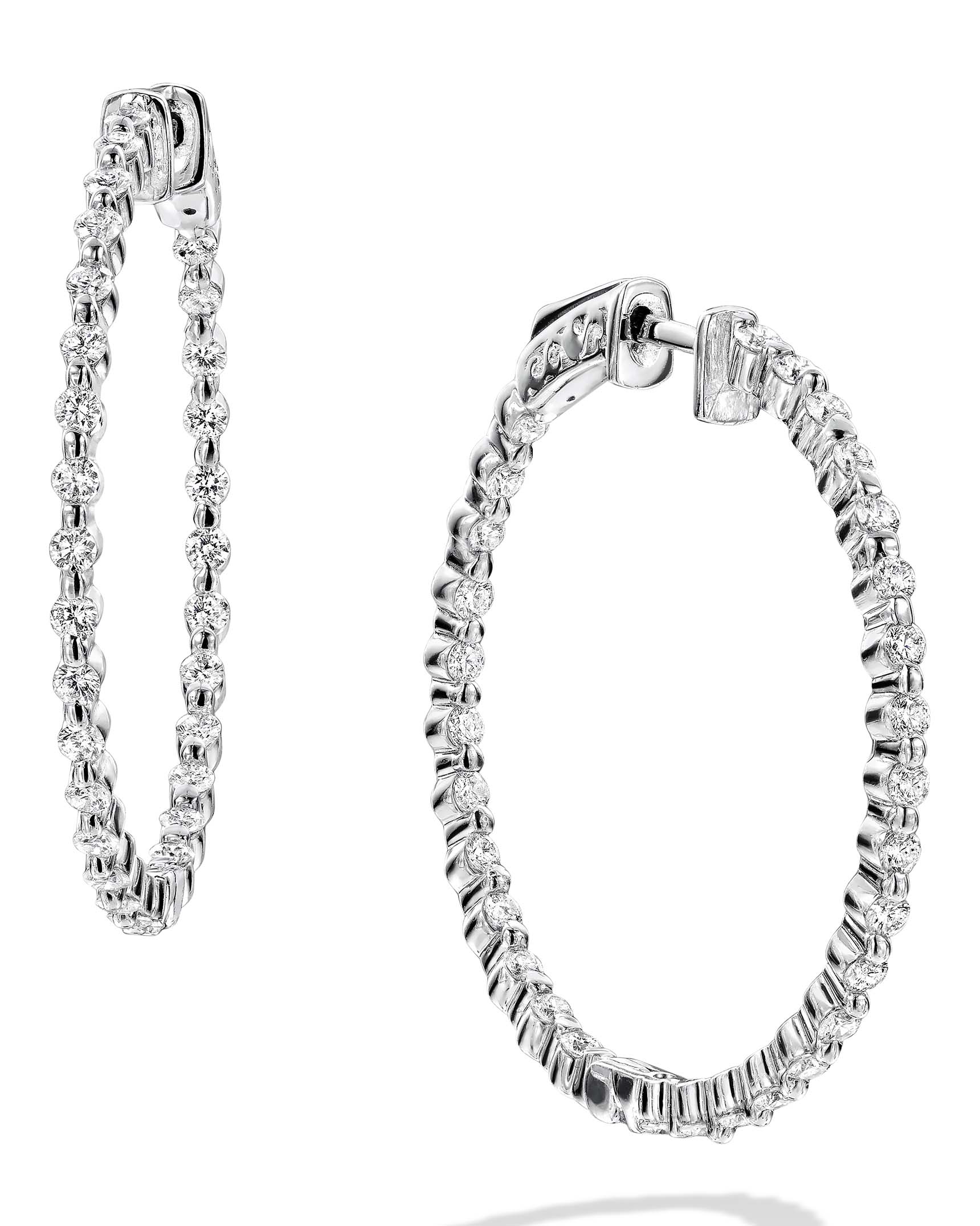 Buy ELOISH Sterling Silver Small Multi-Purpose Hoop Earrings for Kids, Men,  Women and Girls Online at Best Prices in India - JioMart.