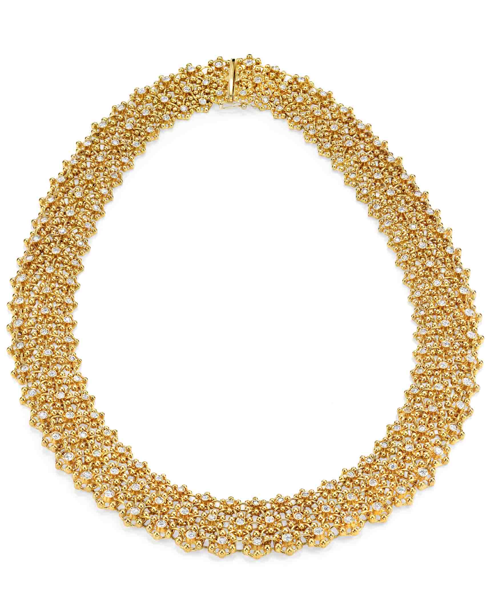 Round Mesh Necklace