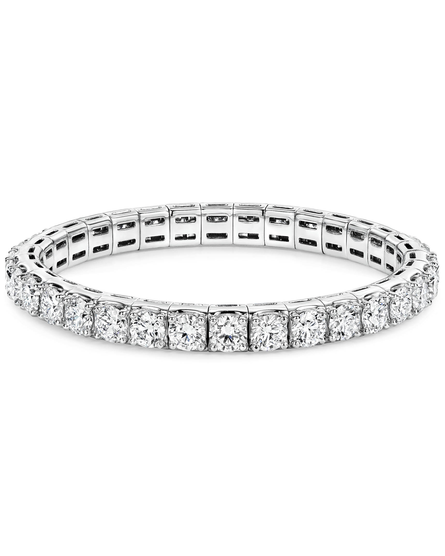 Sidney Tennis Diamonds Bracelet -14K White Gold, Tennis, 2.5 Carat, – Best  Brilliance